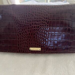 DESIGNER Lauren Brown 
Crocodile looking -Embossed Clutch